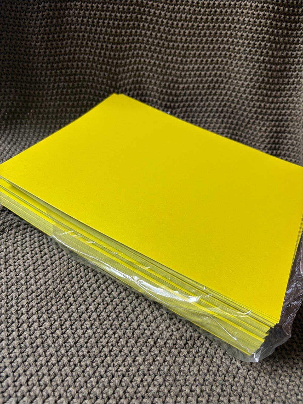 Shocking Green 8x11 paper stack Crafting Cards or Arts